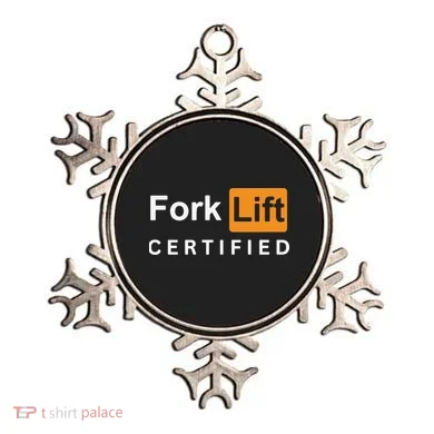 Forklift Certified Ornament