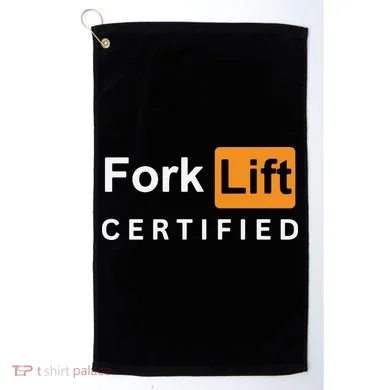 Forklift Certified Golf Towel