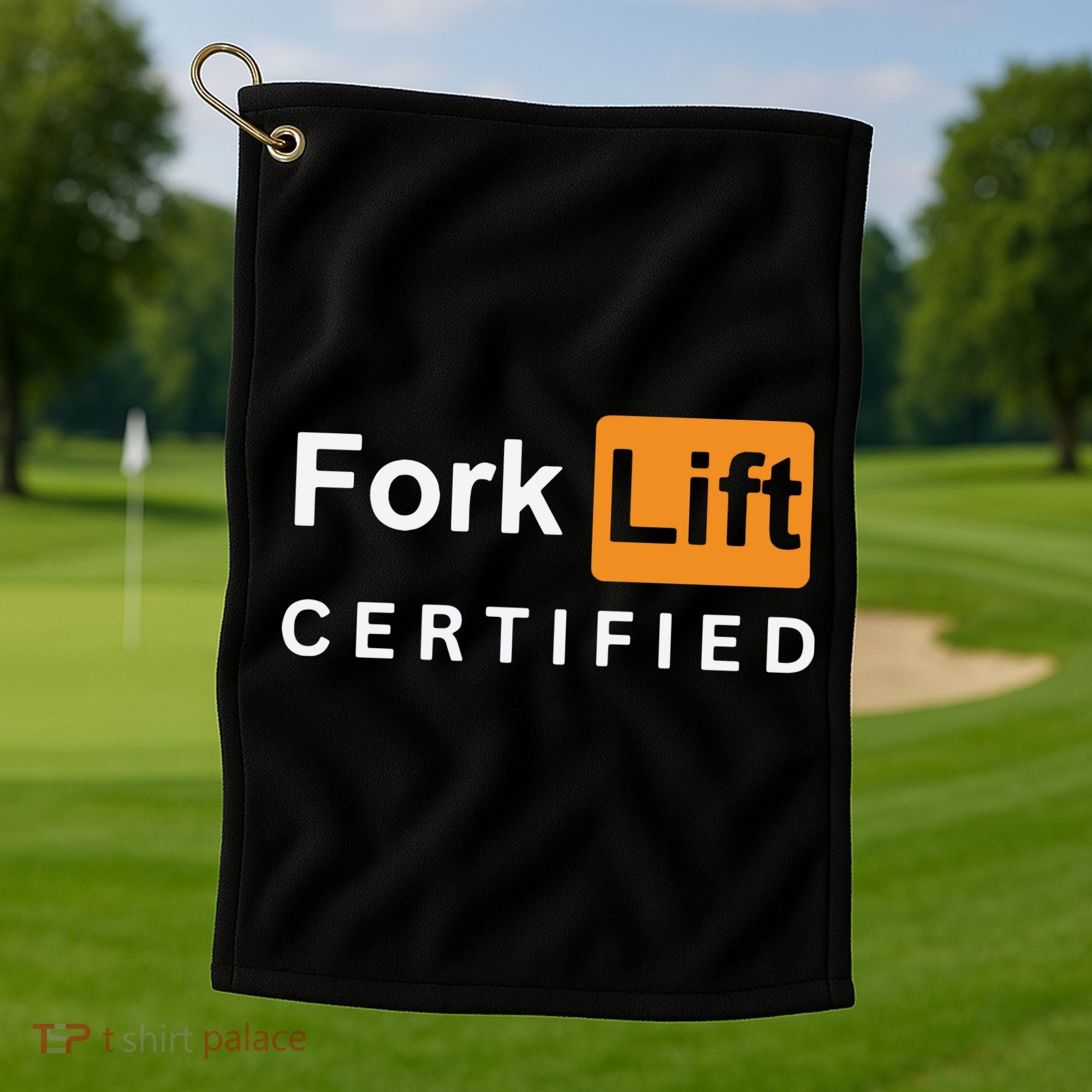 Forklift Certified Golf Towel