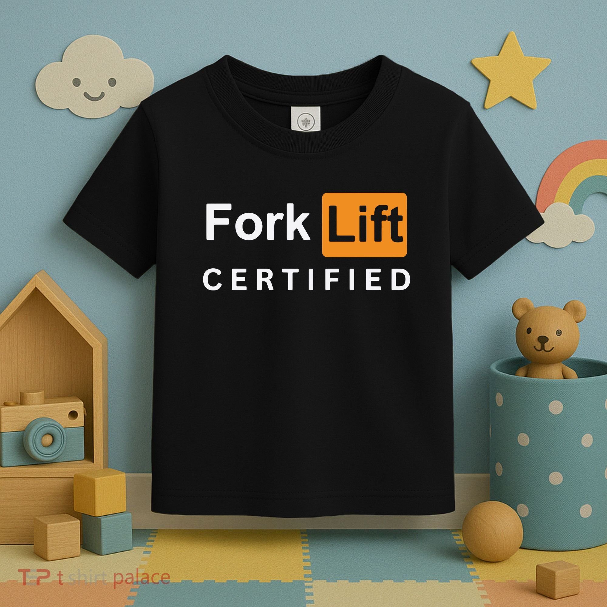 Forklift Certified Toddler T-Shirt