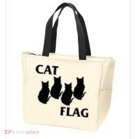 Funny Cat Flag Hardcore Music Parody Tote Bag thumb 3