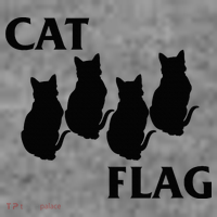 Funny Cat Flag Hardcore Music Parody Toddler Hoodie thumb 2