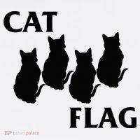 Funny Cat Flag Hardcore Music Parody Women's Hoodie thumb 2