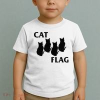 Funny Cat Flag Hardcore Music Parody Toddler T-Shirt thumb 2