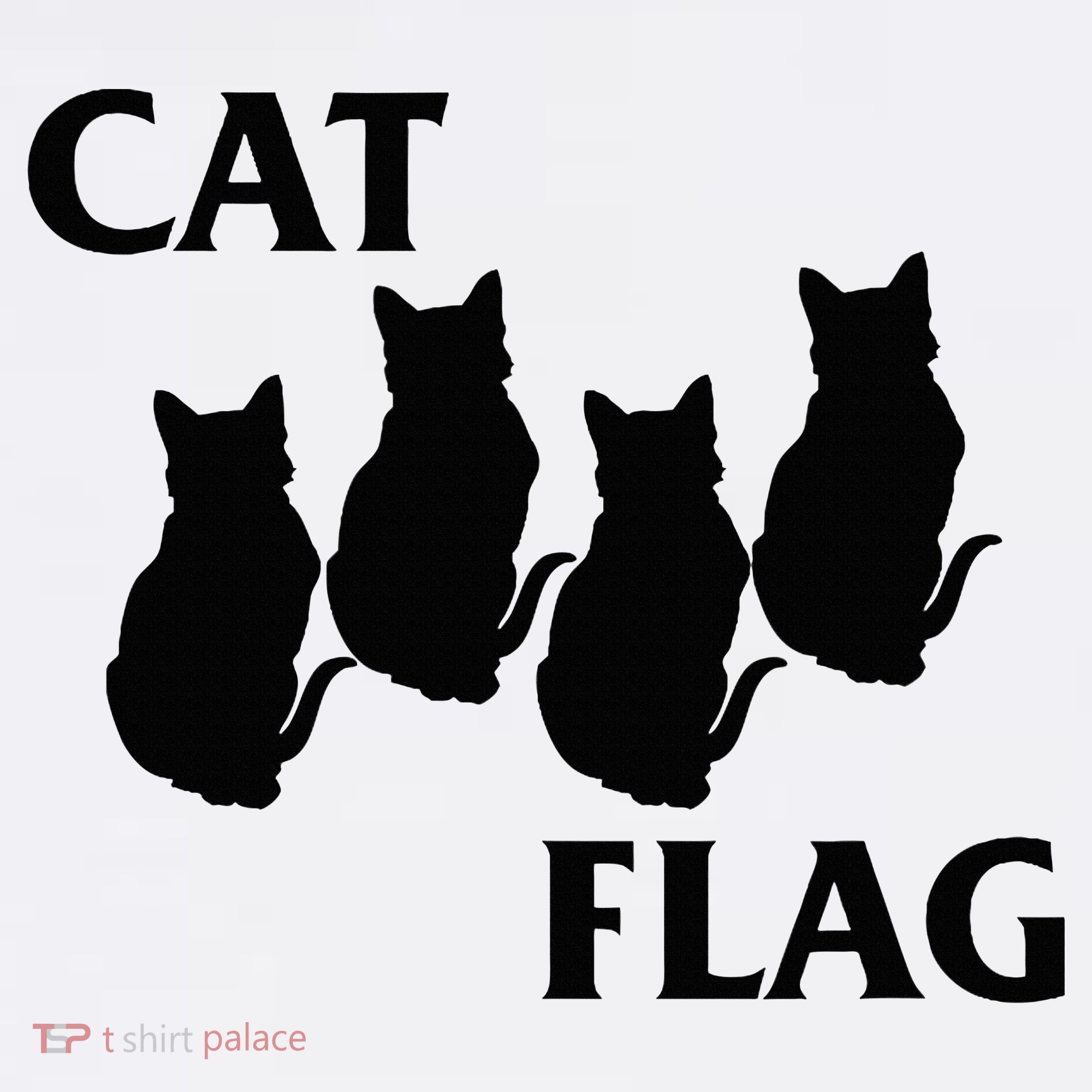 Funny Cat Flag Hardcore Music Parody Women's T-Shirt
