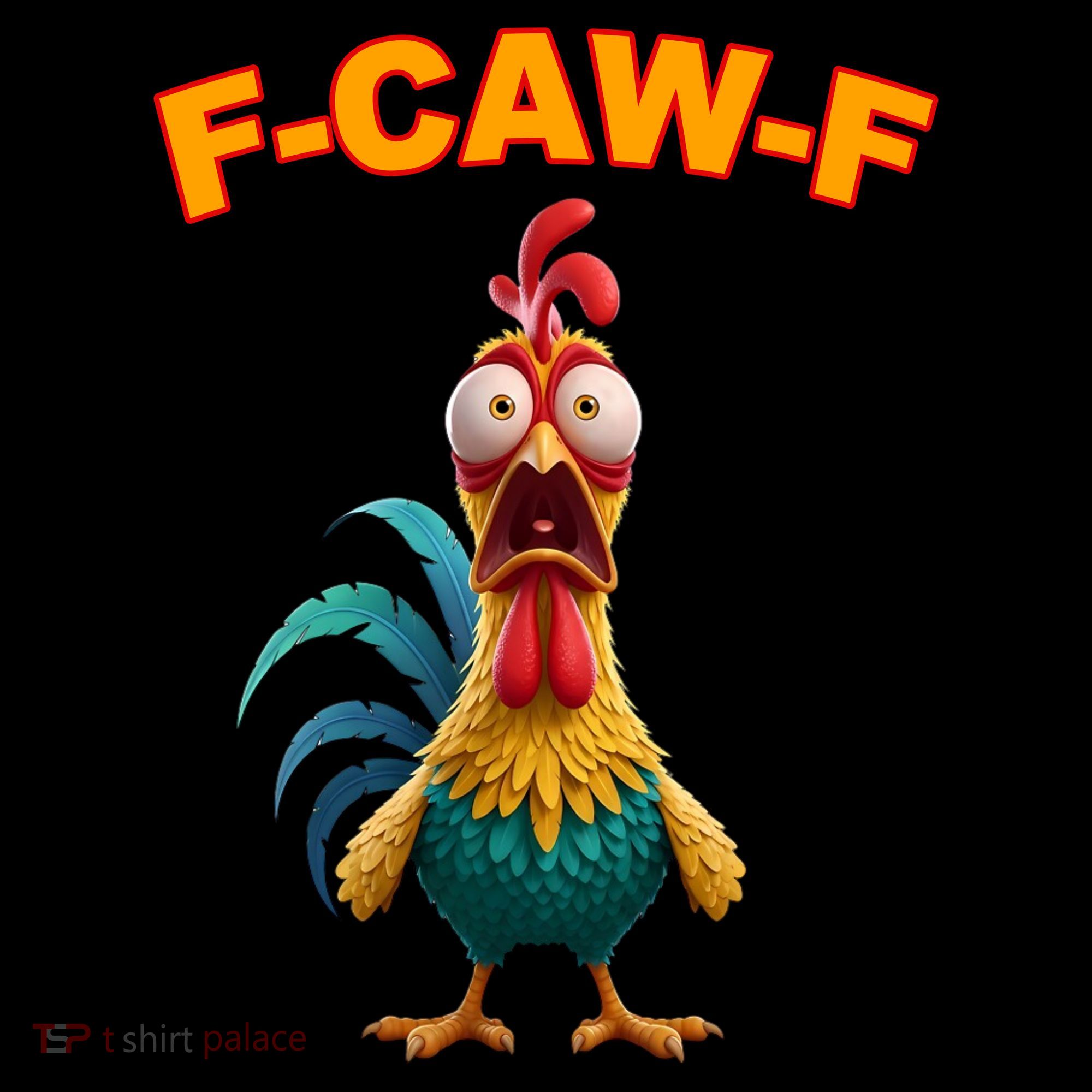 F Caw F Rooster Chicken Funny Humor Meme Joke Coffee Mug