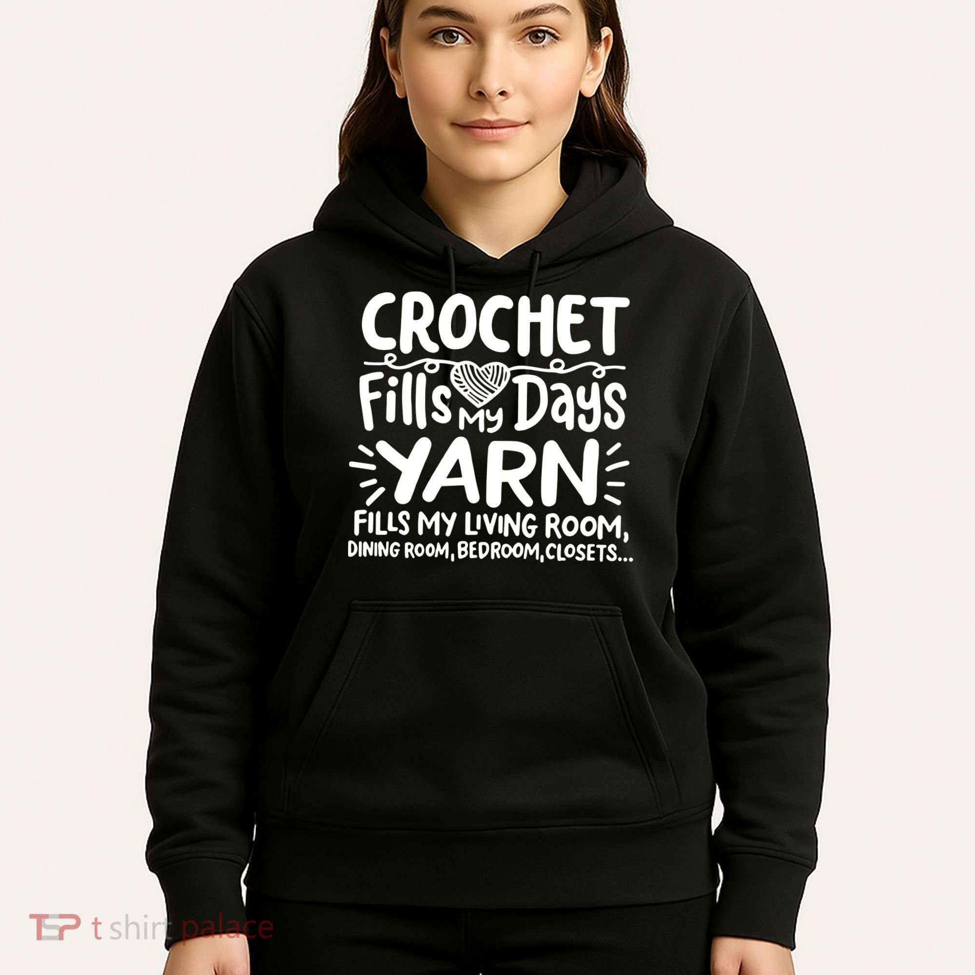 Funny Crochet Hoodie