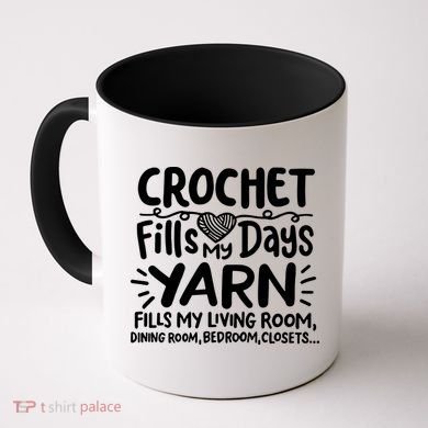 Funny Crochet Coffee Mug