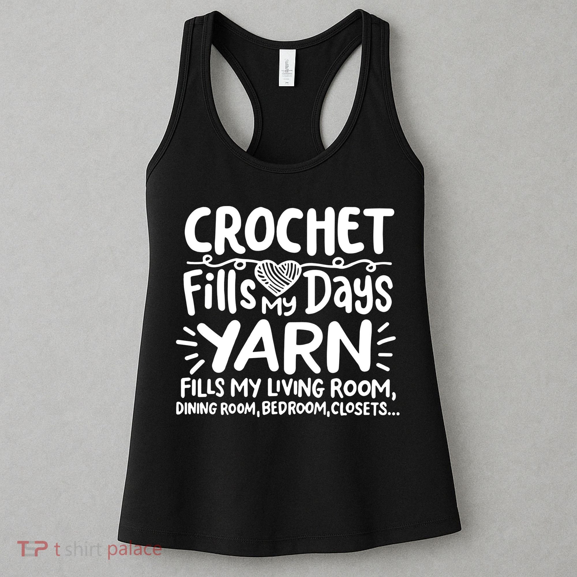 Funny Crochet Women's Tank Top