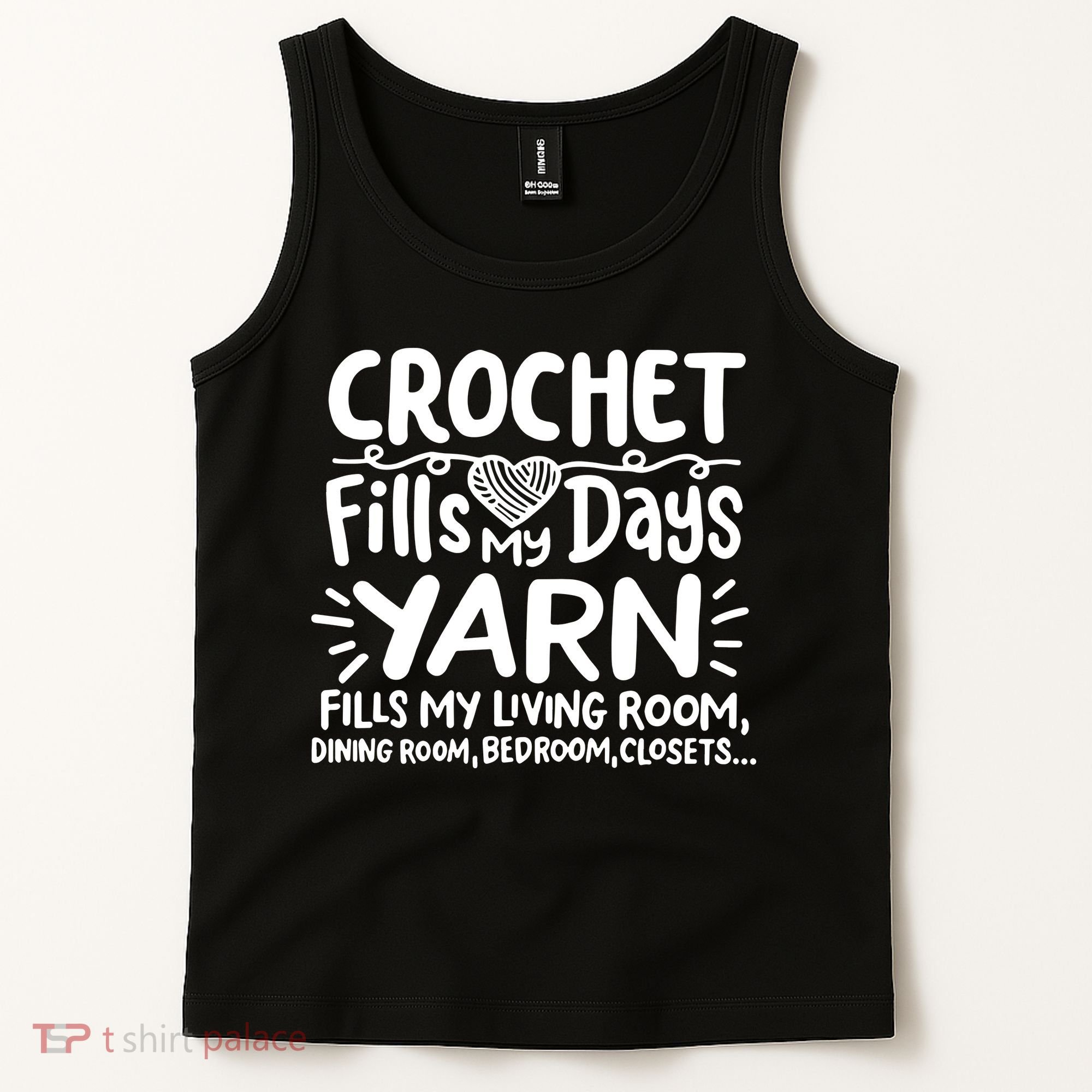 Funny Crochet Tank Top