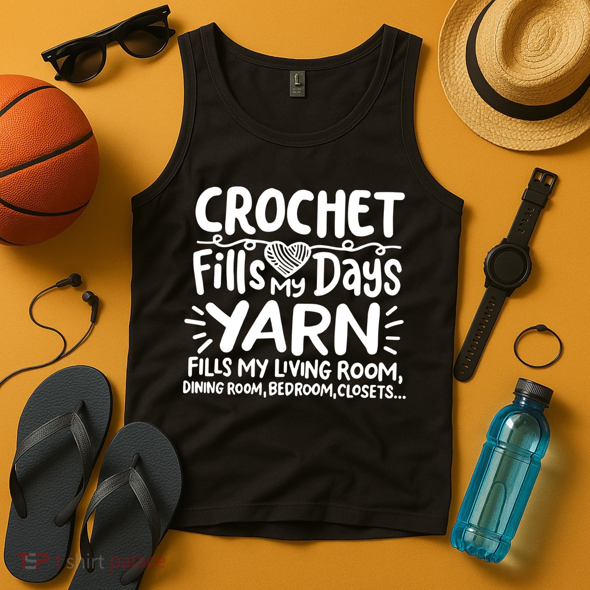 Funny Crochet Tank Top