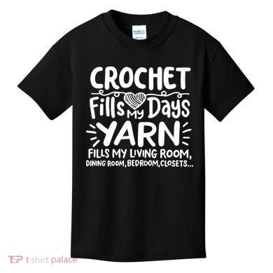 Funny Crochet Kids T-Shirt