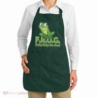 Funny Christian FROG Fully Rely On God Apron thumb 2