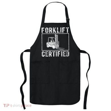 Forklift Certified Apron