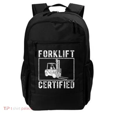Forklift Certified Backpack