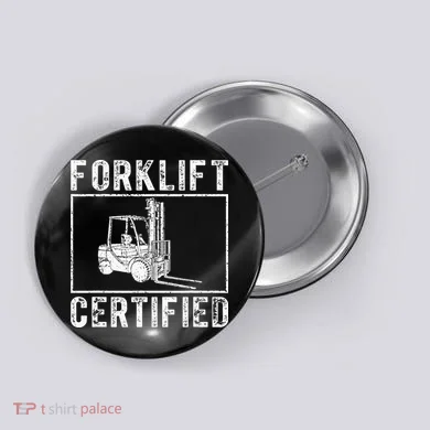 Forklift Certified Button