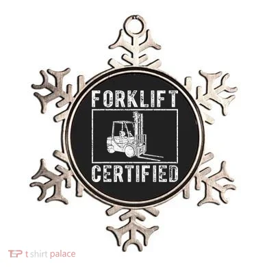 Forklift Certified Ornament