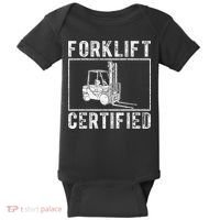 Forklift Certified Baby Bodysuit thumb 0