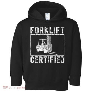 Forklift Certified Toddler Hoodie