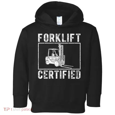 Forklift Certified Toddler Hoodie