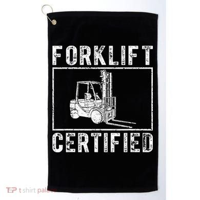 Forklift Certified Golf Towel