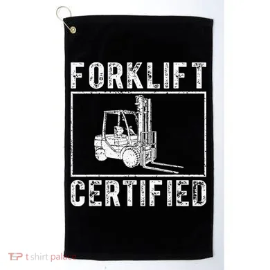 Forklift Certified Golf Towel