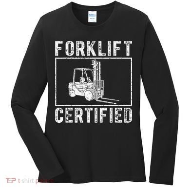 Forklift Certified Women's Long Sleeve Shirt