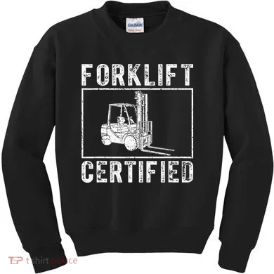 Forklift Certified Kids Sweatshirt
