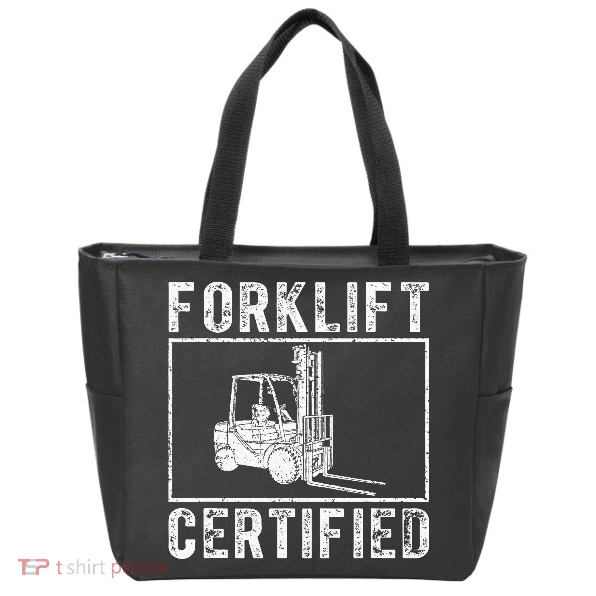 Forklift Certified Tote Bag