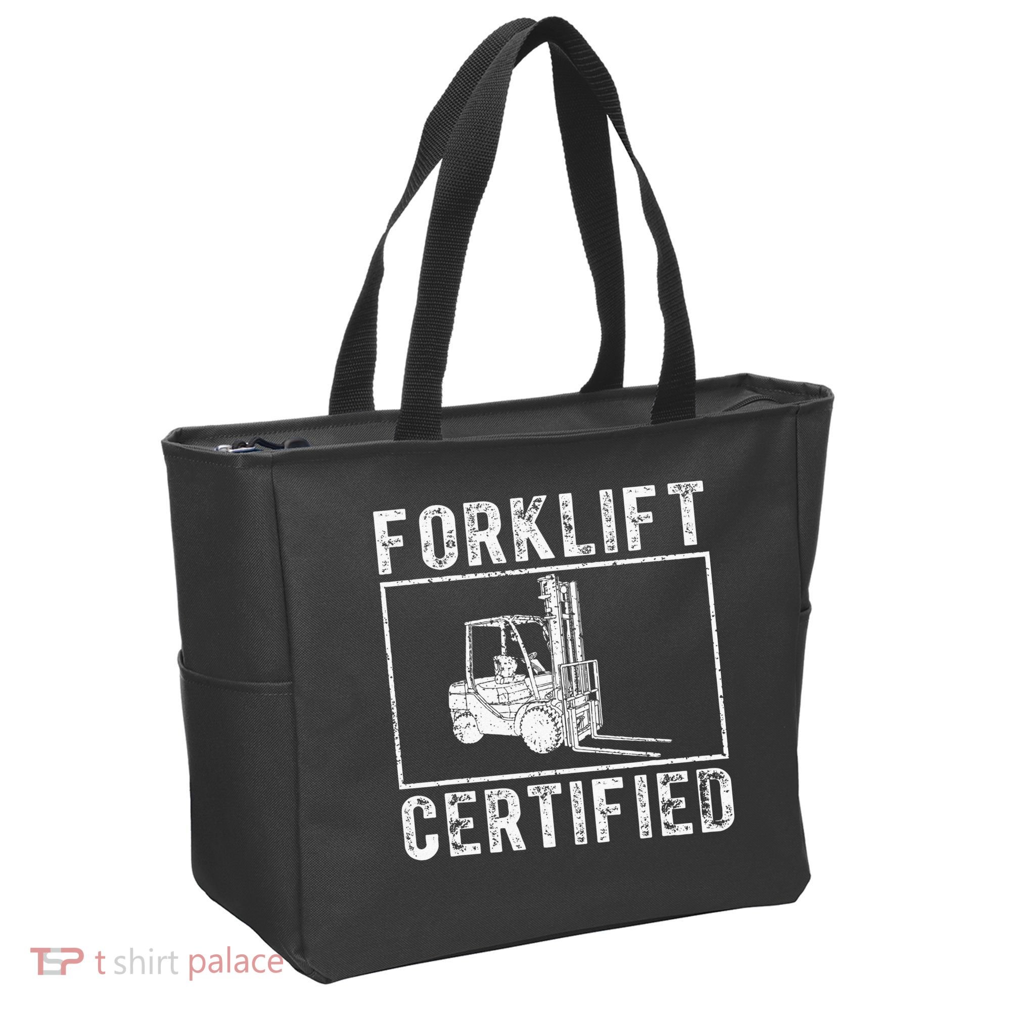 Forklift Certified Tote Bag