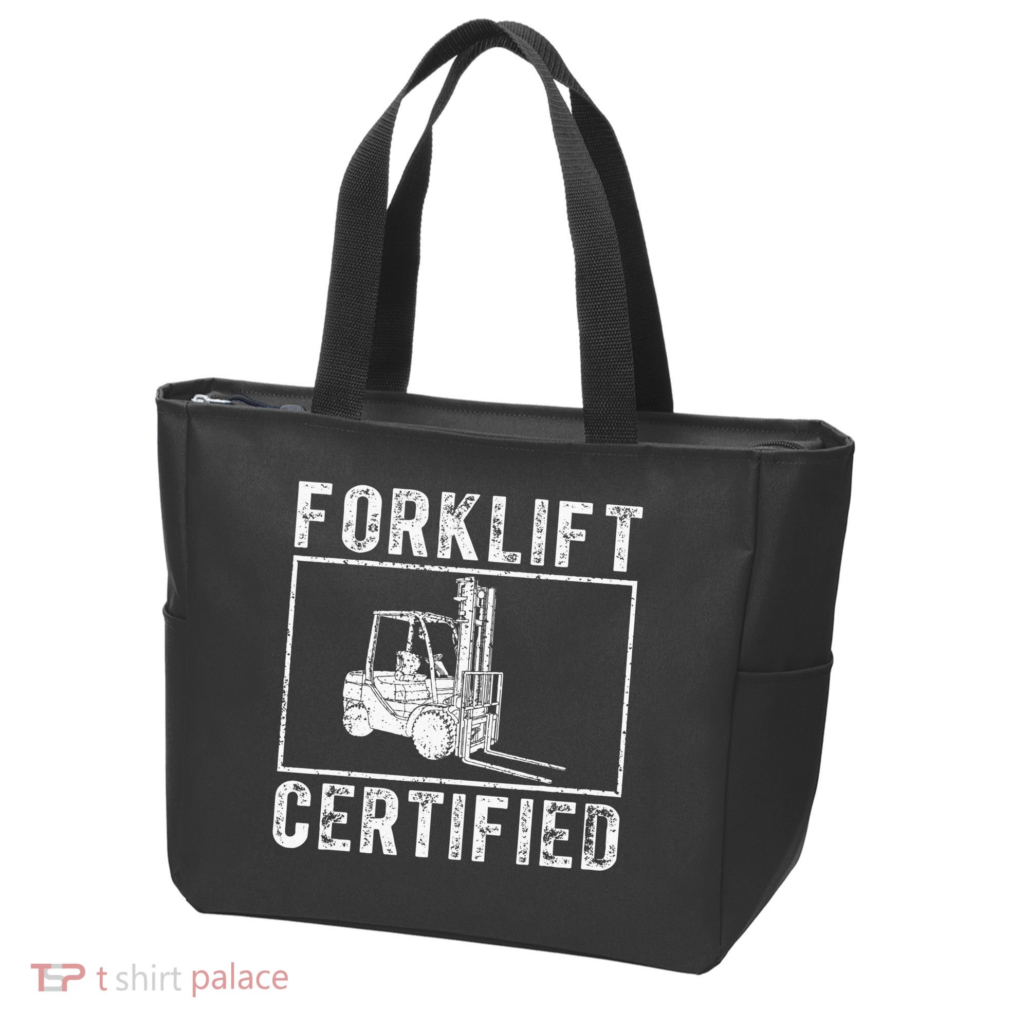 Forklift Certified Tote Bag