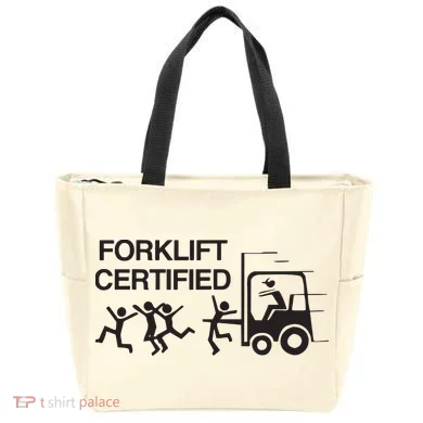 Forklift Certified Tote Bag