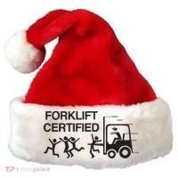 Forklift Certified Santa Hat thumb 0