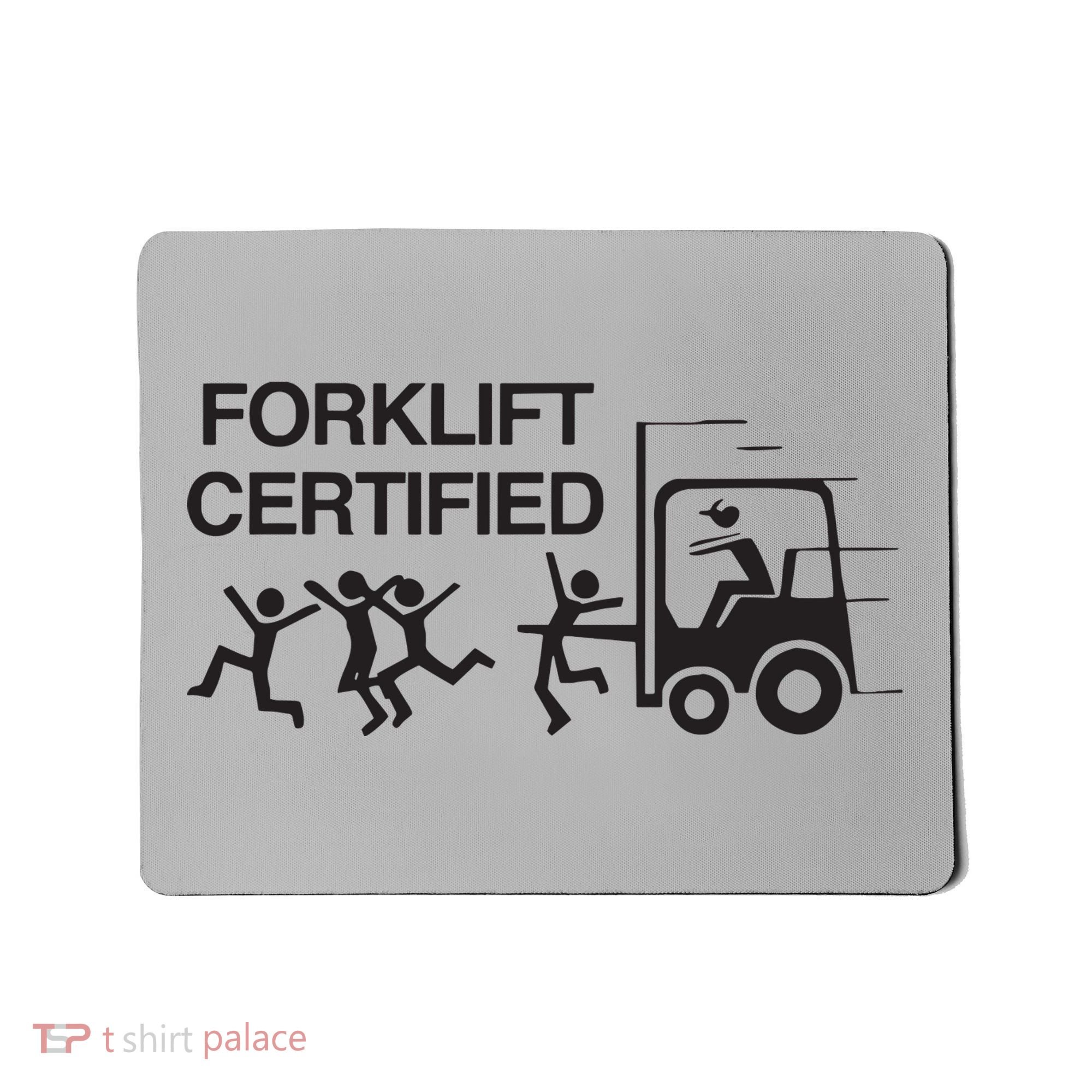 Forklift Certified Mousepad