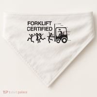 Forklift Certified USA-Made Doggie Bandana thumb 0
