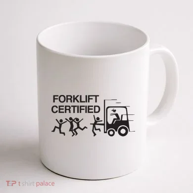 Forklift Certified Coffee Mug back