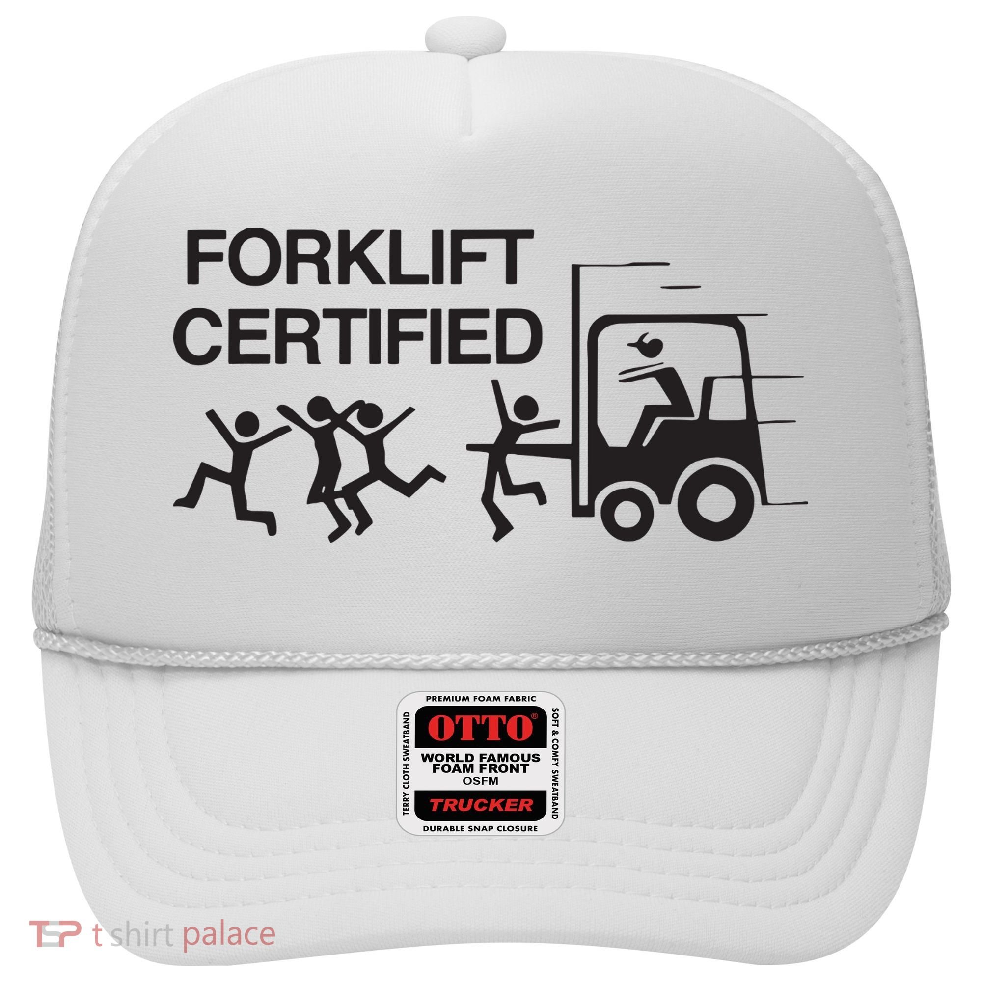 Forklift Certified Hat