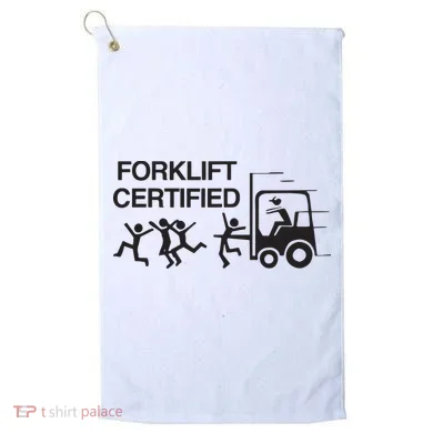 Forklift Certified Golf Towel