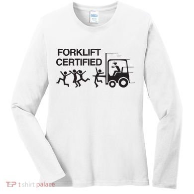 Forklift Certified Women's Long Sleeve Shirt