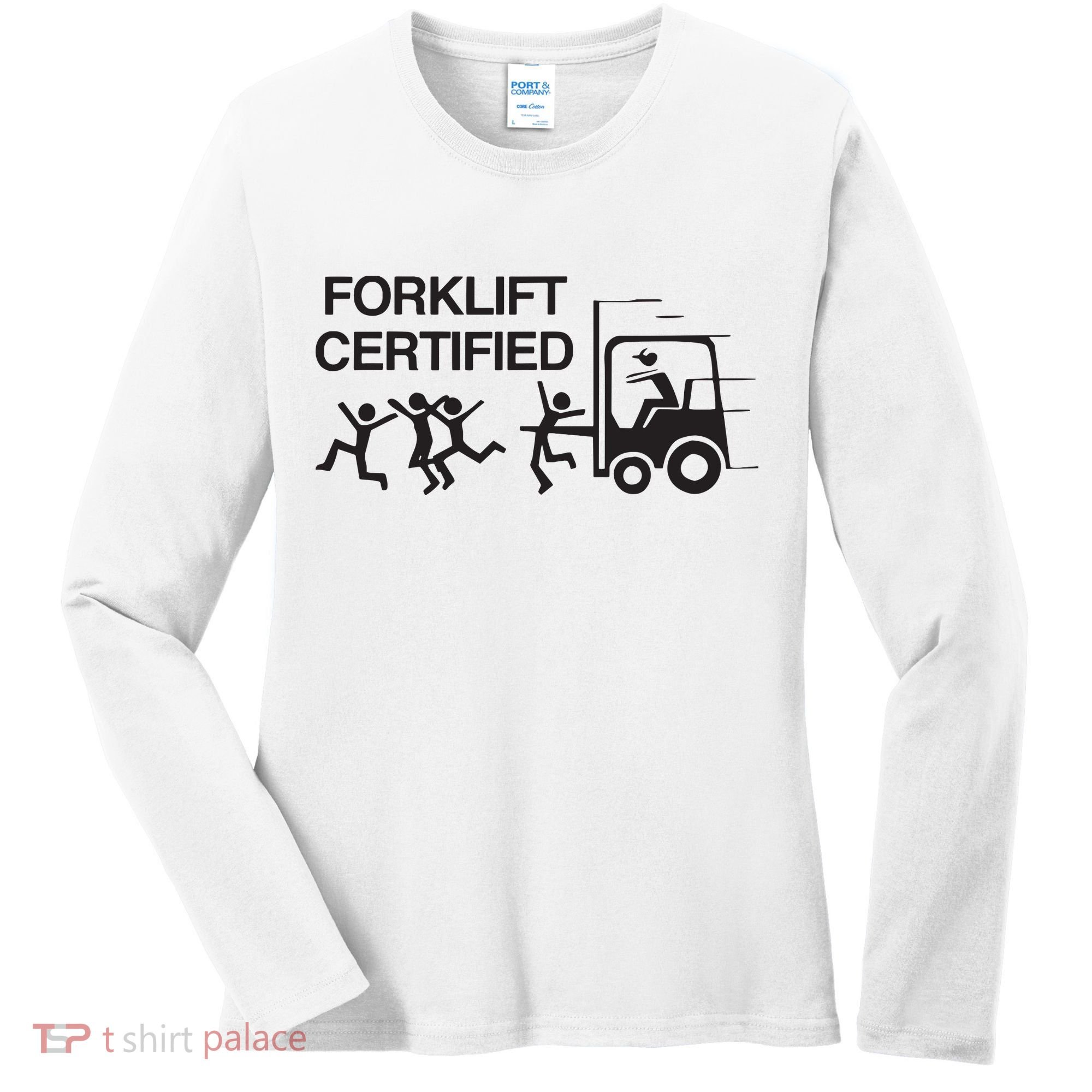 Forklift Certified Women's Long Sleeve Shirt