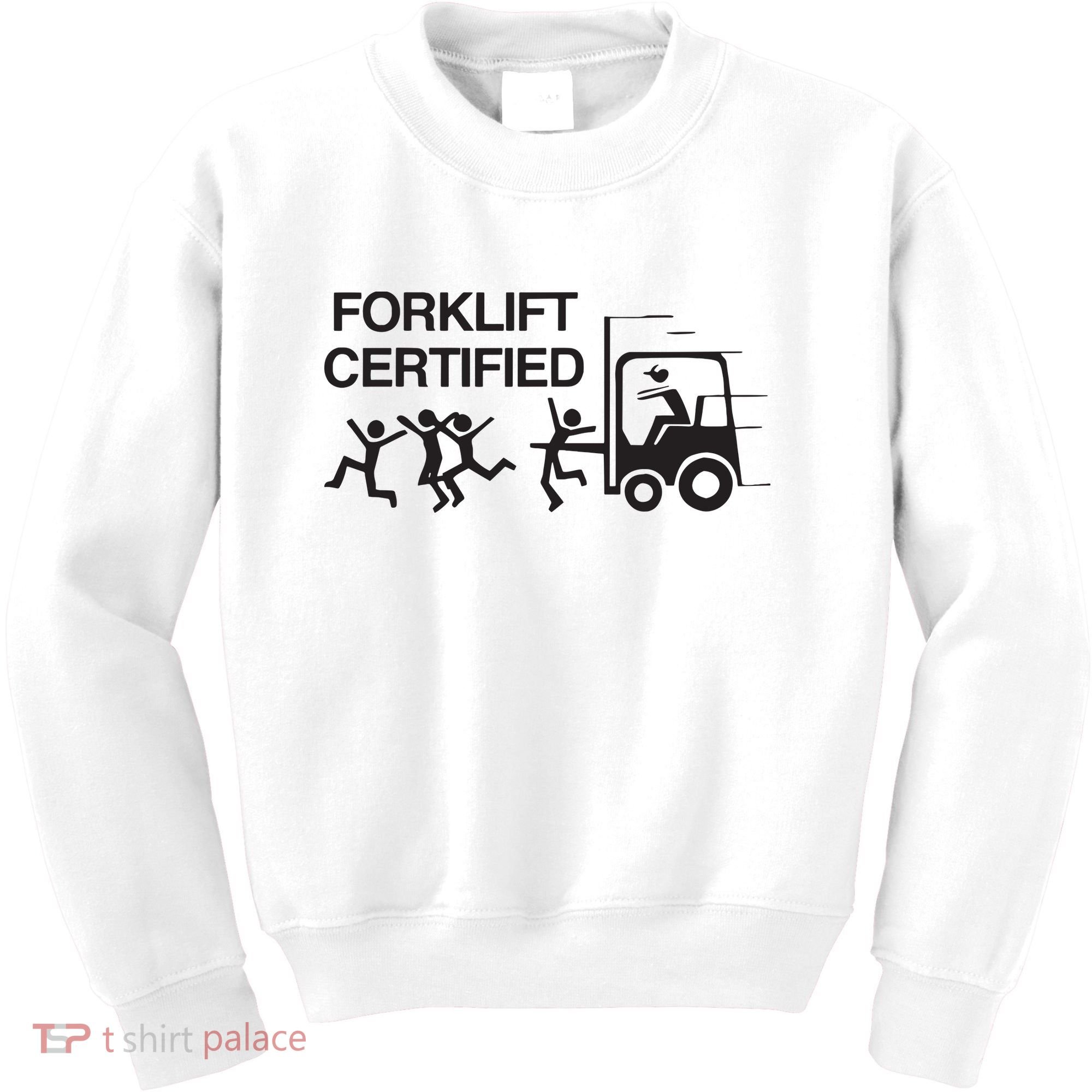 Forklift Certified Kids Sweatshirt