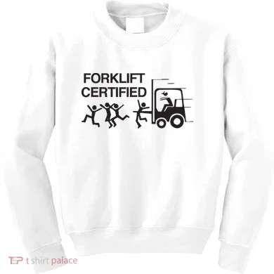 Forklift Certified Kids Sweatshirt