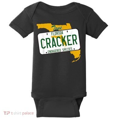 Funny Cracker Florida Baby Bodysuit