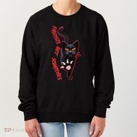 Funny Cat Fascists Get Scratches Women's Sweatshirt thumb 0