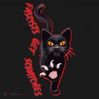 Funny Cat Fascists Get Scratches Ornament thumb 1