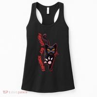 Funny Cat Fascists Get Scratches Women's Tank Top thumb 0