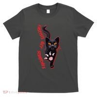 Funny Cat Fascists Get Scratches T-Shirt thumb 0