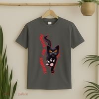 Funny Cat Fascists Get Scratches T-Shirt thumb 2