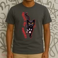 Funny Cat Fascists Get Scratches T-Shirt thumb 3