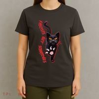 Funny Cat Fascists Get Scratches T-Shirt thumb 4
